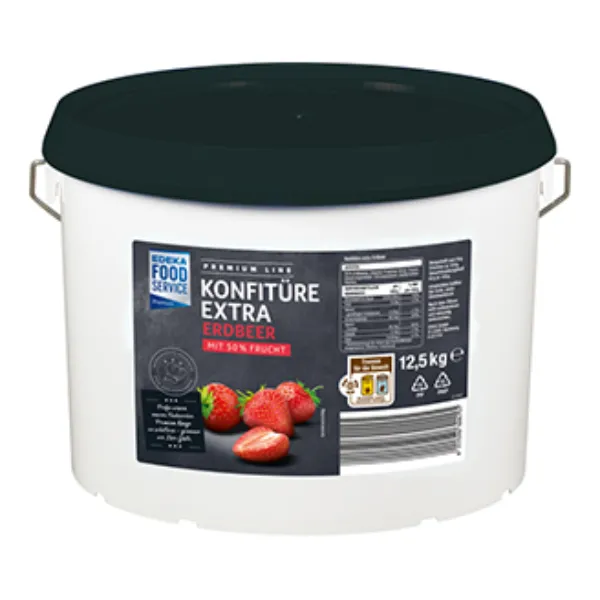 12,5 kg Eimer Konfitüre extra Erdbeer der Marke EDEKA Foodservice Premium
