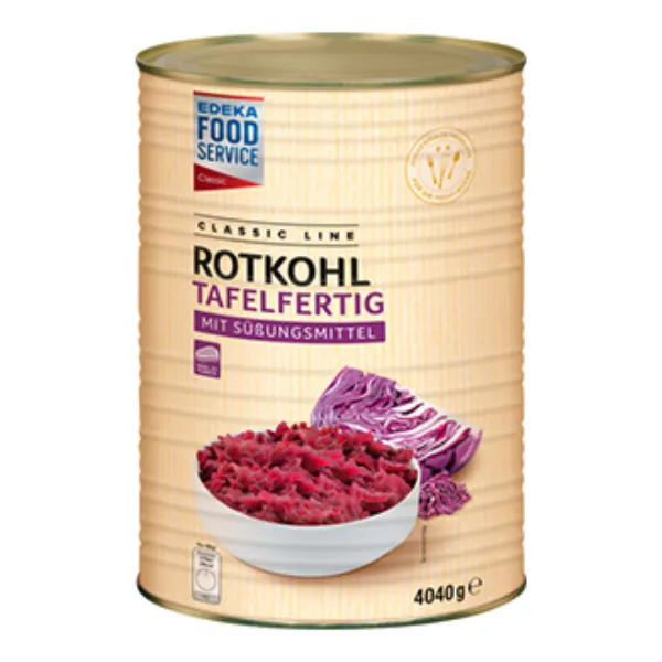 4040 g Rotkohl der Marke EDEKA Foodservice Classic
