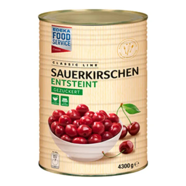 4300 g Sauerkirschen der Marke EDEKA Foodservice Classic