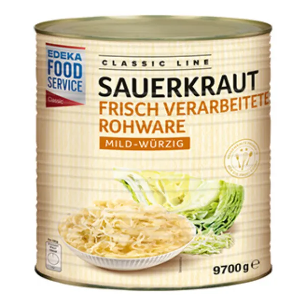 9700 g Sauerkraut der Marke EDEKA Foodservice Classic