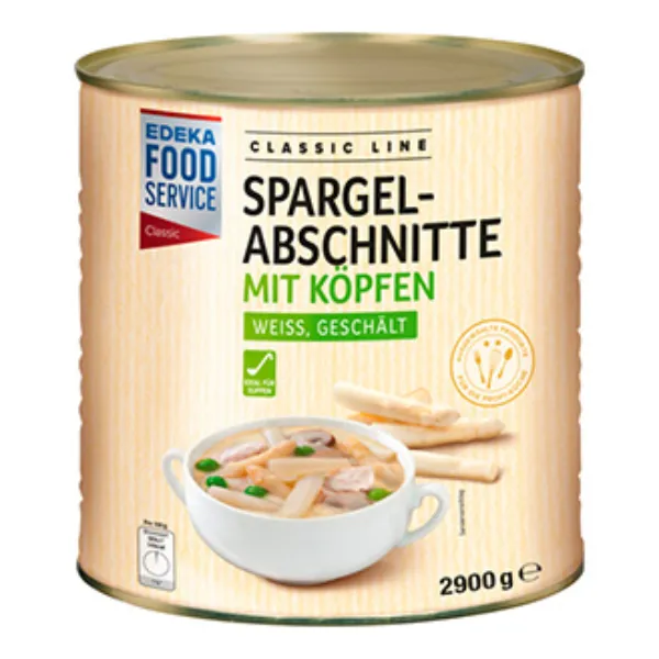 2900 g Spargelabschnitte mit Köpfen der Marke EDEKA Foodservice Classic