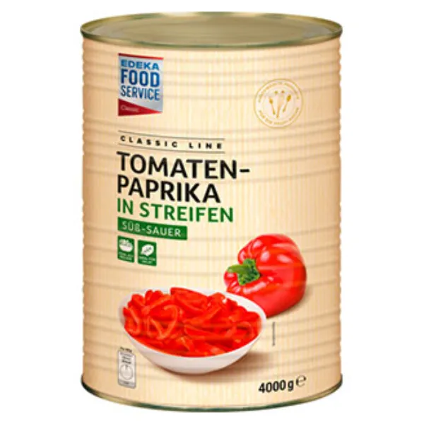 Tomatenpaprika in Streifen 4200g der Marke EDEKA Foodservice Classic