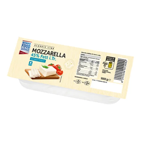 1 kg Mozzarella 45% Brot der Marke EDEKA Foodservice Classic