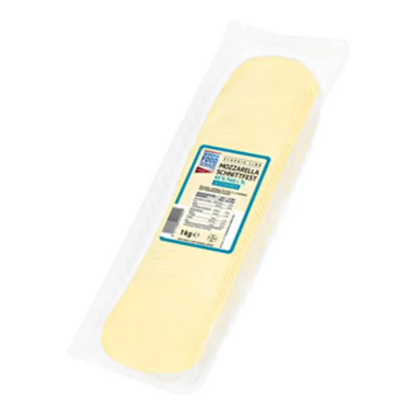 1 kg Mozzarella 45% Scheiben der Marke EDEKA Foodservice Classic