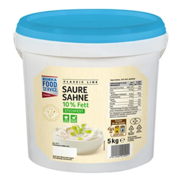 5 kg Saure Sahne 10% der Marke EDEKA Foodservice Classic