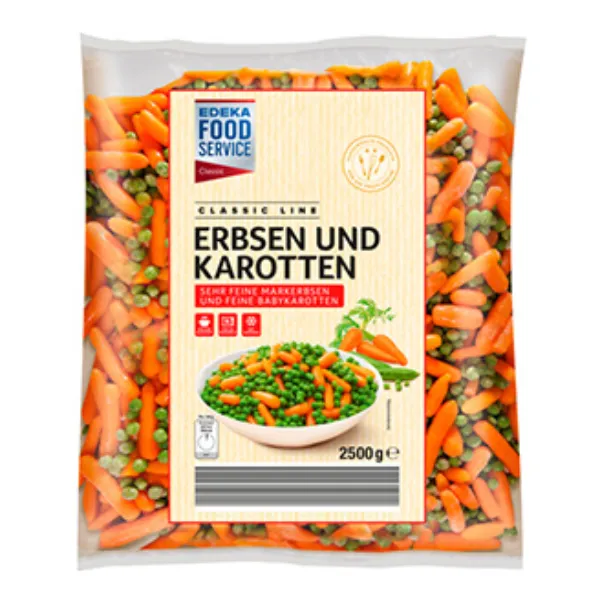 2500 g Erbsen und Karotten der Marke EDEKA Foodservice Classic