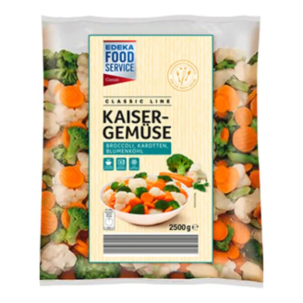 2500 g Kaiser-Gemüse der Marke EDEKA Foodservice Classic