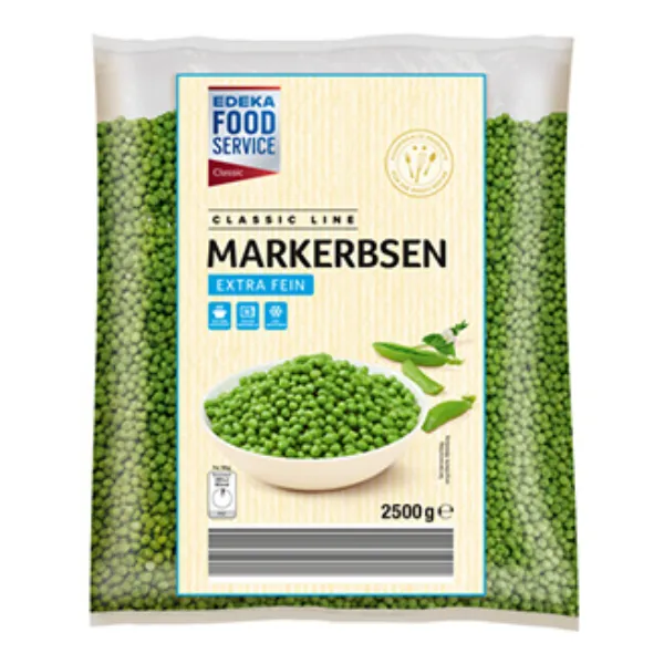 2500 g Markerbsen, extra fein der Marke EDEKA Foodservice Classic