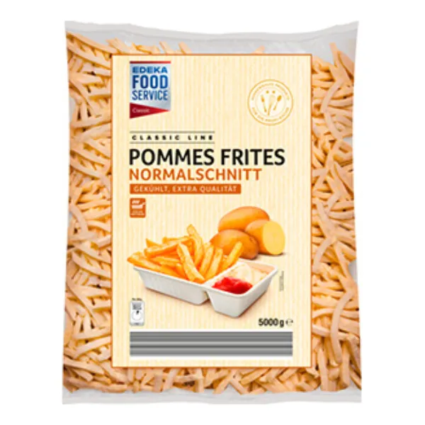 5000 g Pommes Frites Normalschnitt der Marke EDEKA Foodservice Classic
