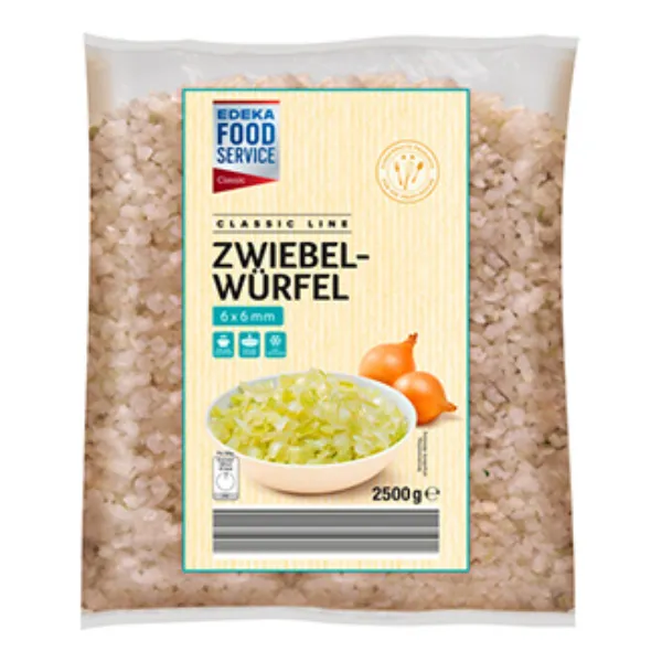 2500 g Zwiebelwürfel der Marke EDEKA Foodservice Classic