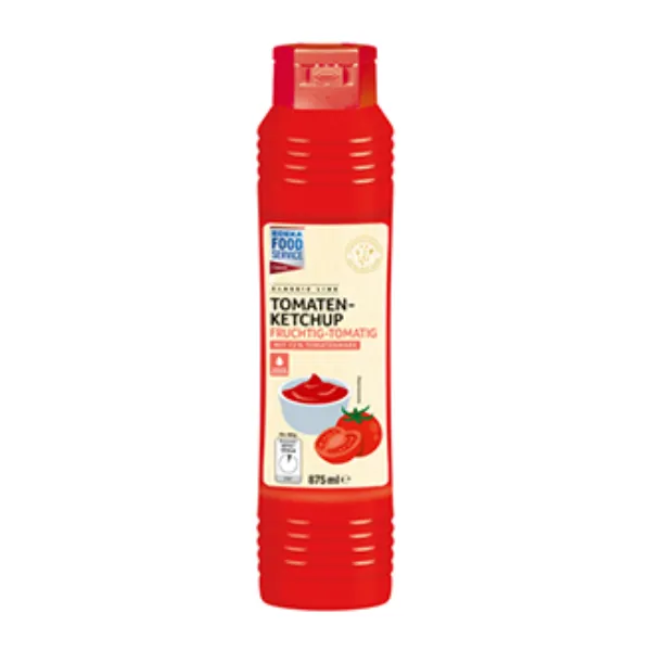 875 ml Flasche Tomaten-Ketchup der Marke EDEKA Foodservice Classic