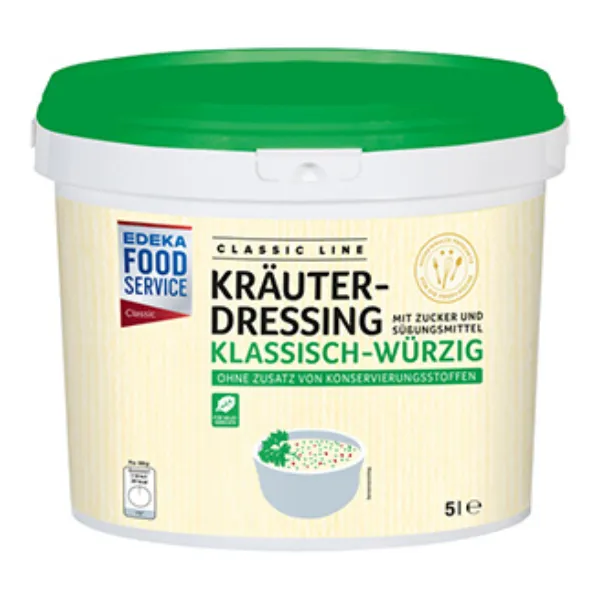 5 l Eimer Kräuter-Dressing der Marke EDEKA Foodservice Classic