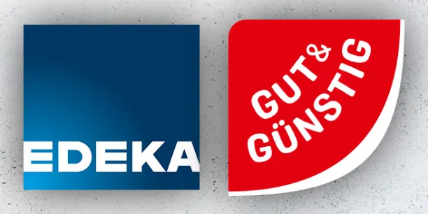 Gut&Günstig Logo und EDEKA Eigenmarken Logo