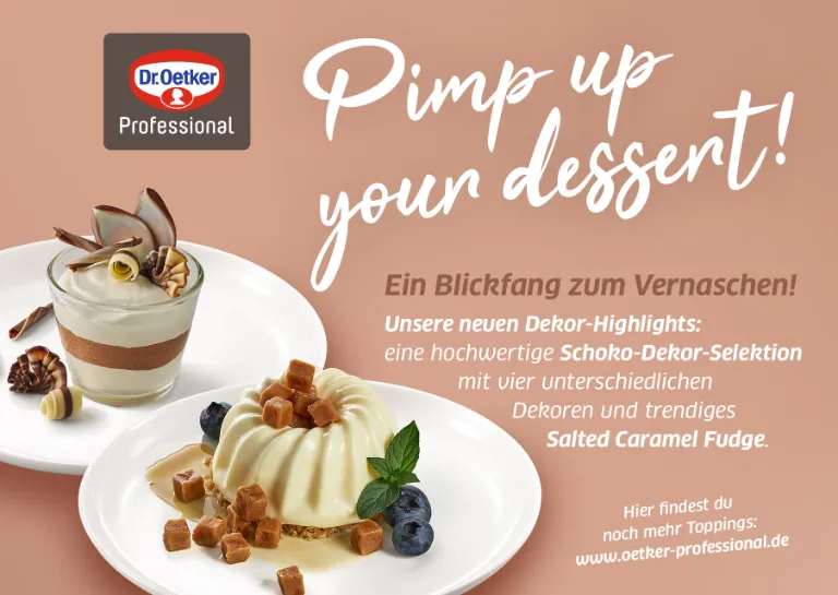 Pimp up your dessert!