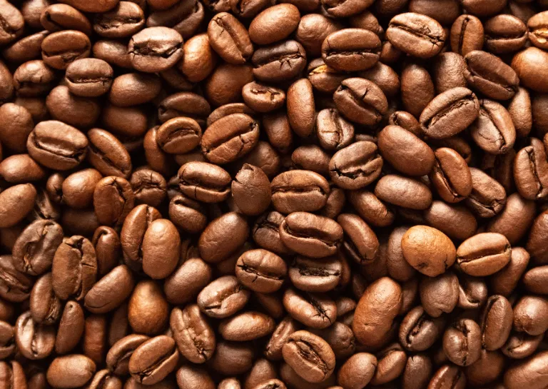 Viele Kaffeebohnen
