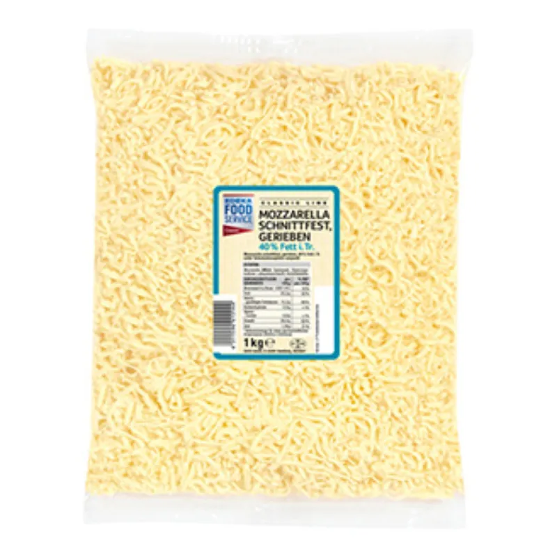 1 kg Mozzarella 40% gerieben der Marke EDEKA Foodservice Classic