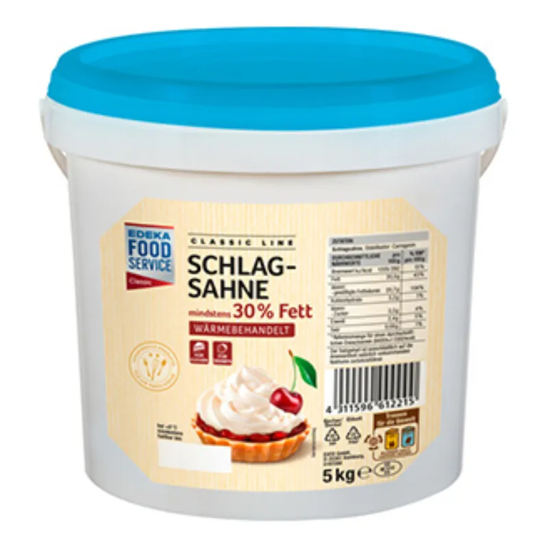 5 kg Schlagsahne 30% der Marke EDEKA Foodservice Classic
