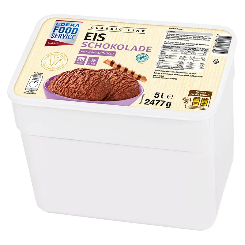 Schokoladeneis 5l der Marke EDEKA Foodservice