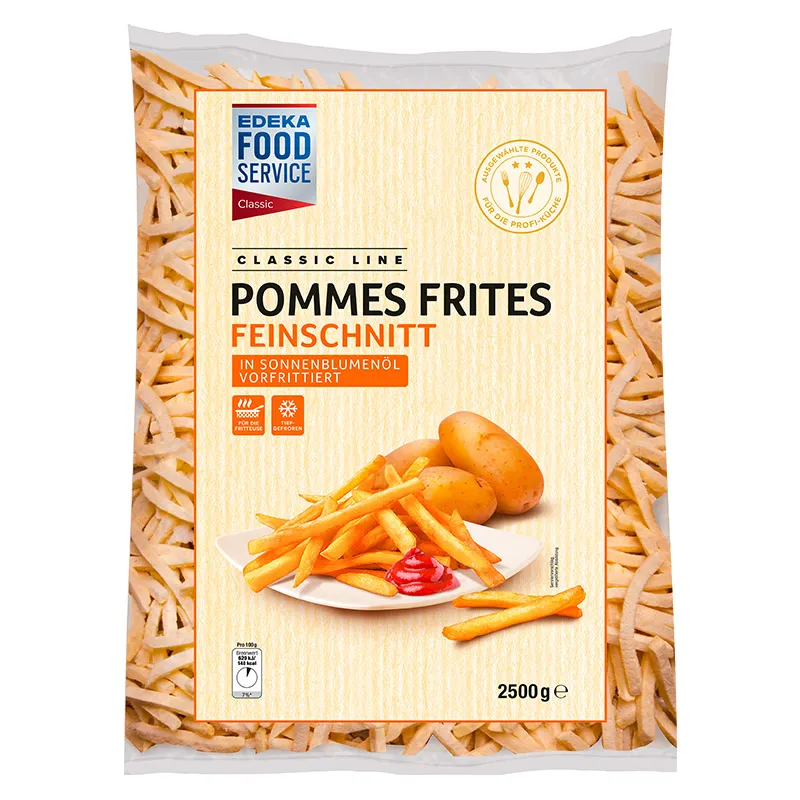 Pommes Frites Feinschnitt 2500g der Marke EDEKA Foodservice