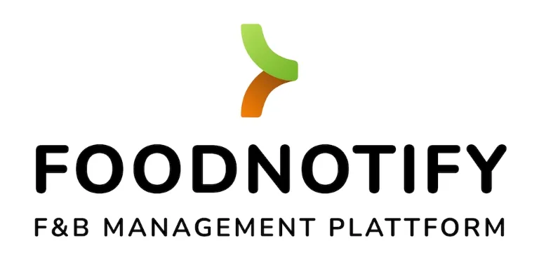 Foodnotify Logo auf weißem Hintegrund