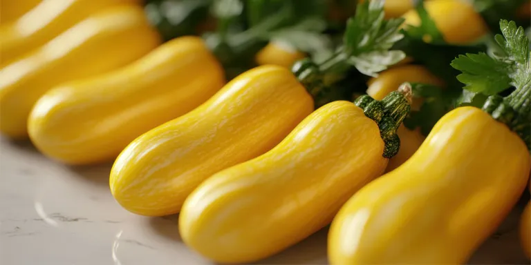 Viele Gelbe Zucchini