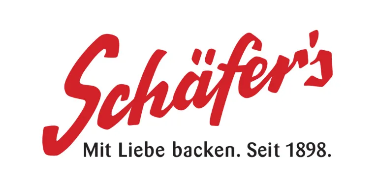 Logo Partnerbetrieb Schäfer`s mit Subline auf weißem Hintergrund