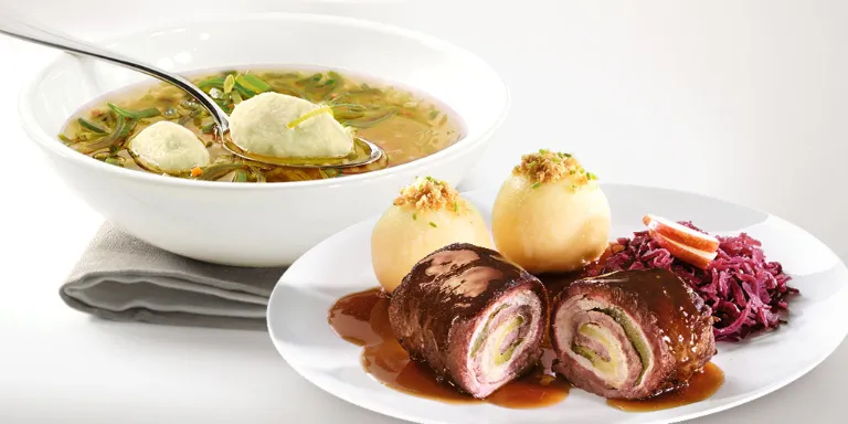 Wir bieten perfekte Brühen für Ihre Suppen-Kreationen und Soßen, die ein Gericht einfach nur gut abrunden.