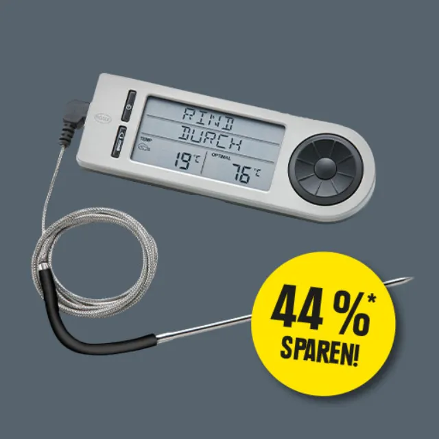 Rösle Treueprämie Thermometer - Digital, L 14,5 cm, B 5 cm, H 1,8 cm