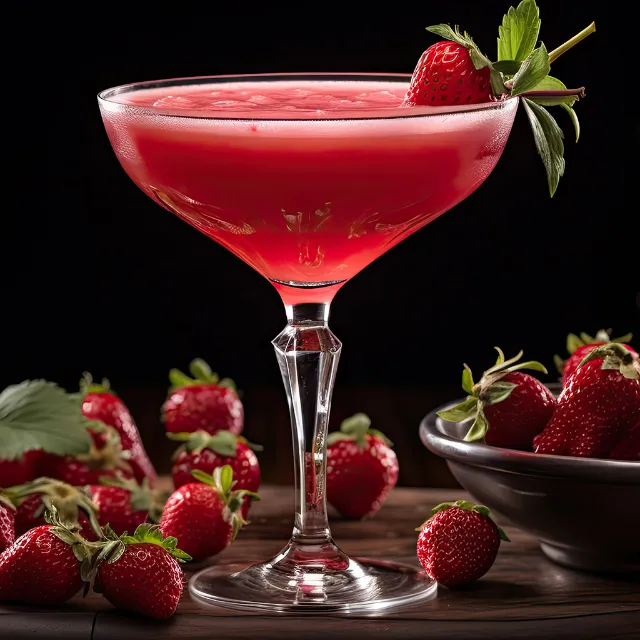 Strawberry Martini Rezept für die Fußball-EM 2024