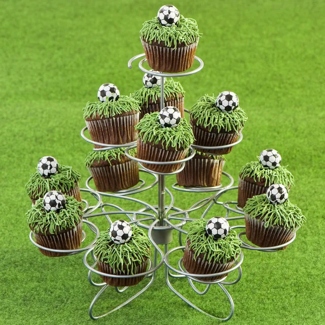 Rezept für Fußball Cupcakes für die Fußball EM