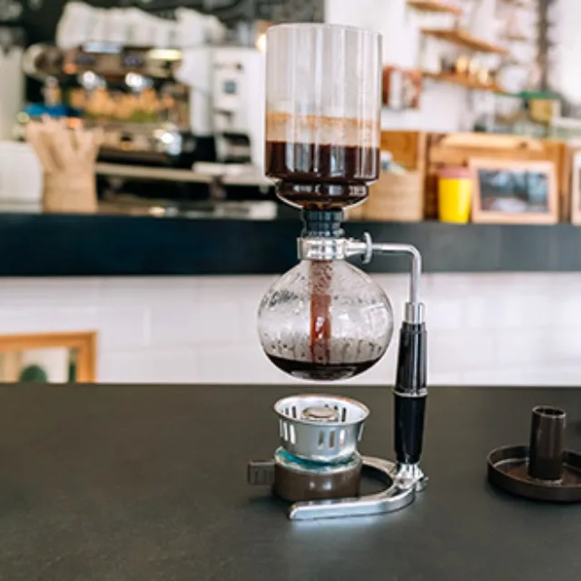 Syphon zur Kaffeeherstellung