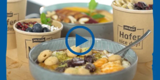 Milram-Foodservice Video Porridge