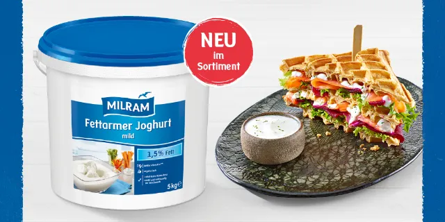 Milram fettarmer Joghurt