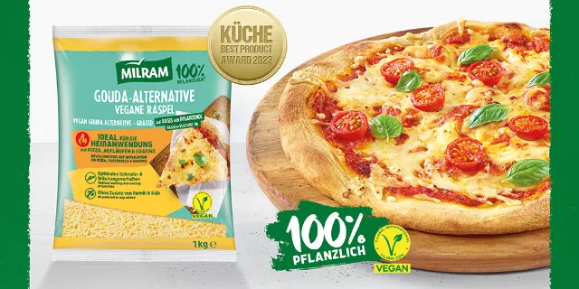 Die Gouda Alternative - MILRAM Gouda-Alternative Vegane Raspel