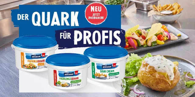 Würzige Quarks von Milram