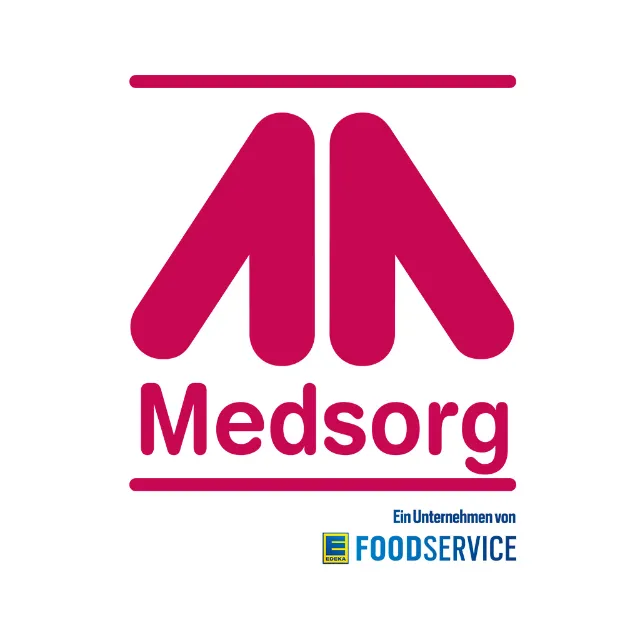 Logo Medsorg auf weißem Hintergrund